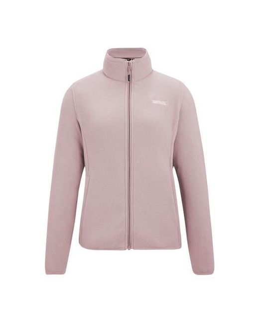 Regatta Purple Ladies Clemence Iv Full Zip Fleece (Powder Lilac)