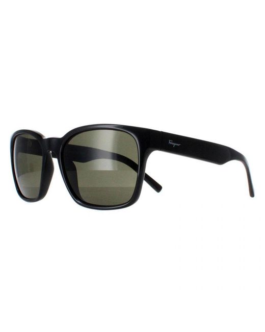 Ferragamo Black Square Gradient Sf959S