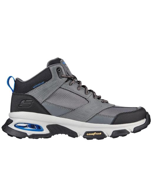 Skechers Black Envoy Bulldozer Memory Foam Boots for men