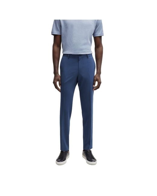 Boss Blue Genius Chinos for men