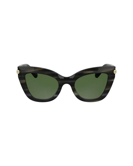 Longchamp Green Acetate Sunglasses