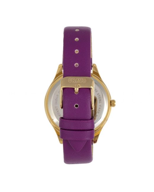 Crayo Purple Spirit Watch