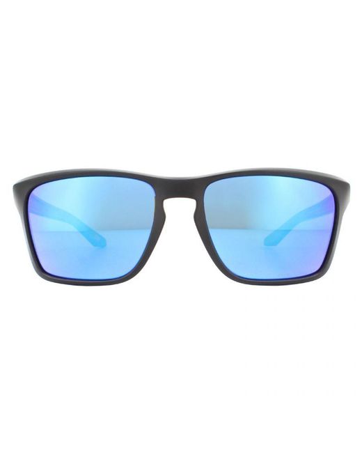 Oakley Blue Sunglasses Sylas Oo9448-12 Matte Prizm Sapphire Iridium Polarized for men