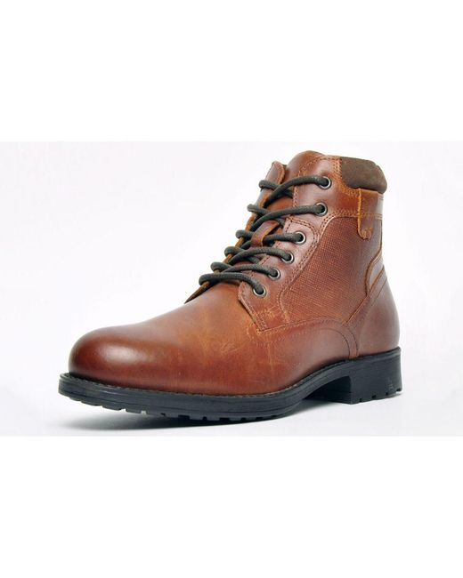 Red Tape Brown Benson Leather for men