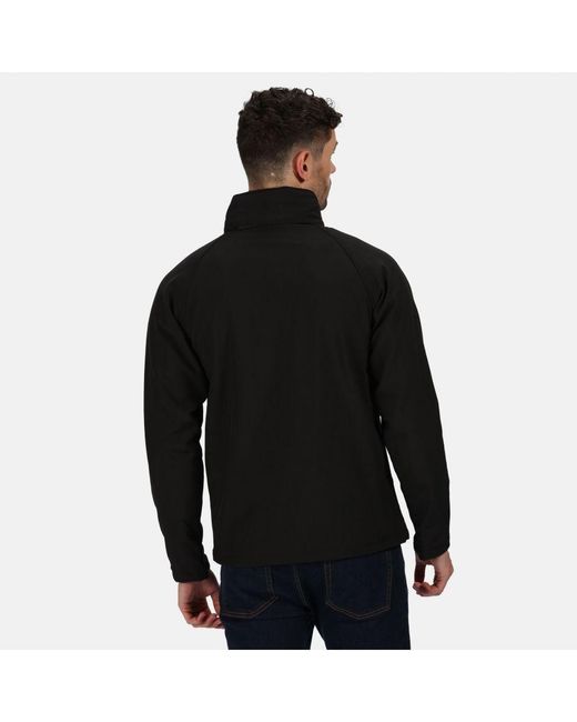 Regatta Black Apex Soft Shell Jacket for men