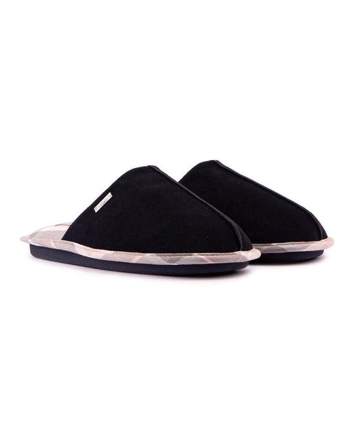 Barbour Blue Simone Slippers