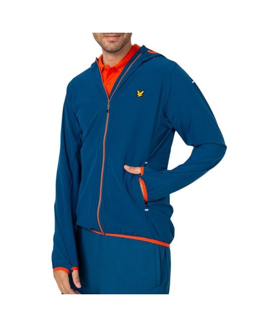 Lyle & Scott Blue Featherweight Jacket for men