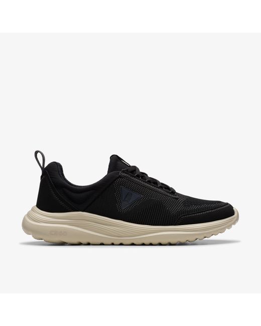 Clarks Black Lt360 Lo Combi Trainers for men