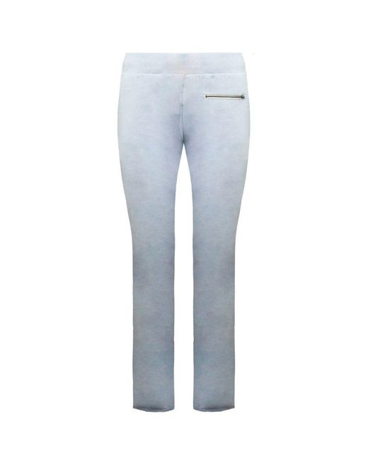 Vans Blue Off The Wall Stretch Graphic Logo Light Track Pants Vn0005C7Iah Cotton