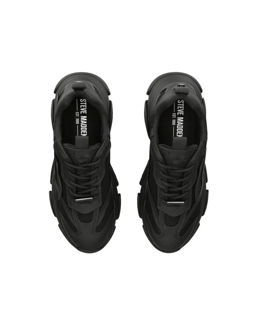 Steve Madden Black Possess Sneakers Fabric for men