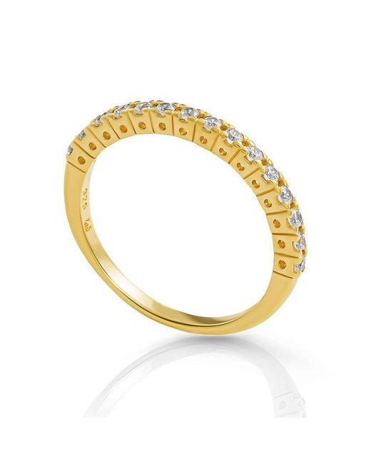 Orphelia Metallic Ladies Embellished 'Claire' 925 Sterling Ring