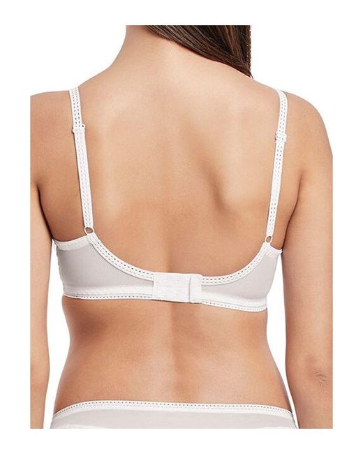 Freya White Soiree Lace High Apex Bra