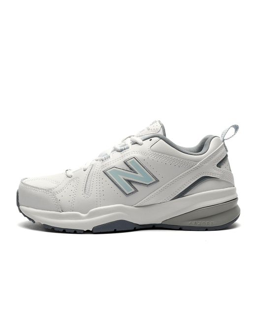 New Balance White 608 V5 Trainers