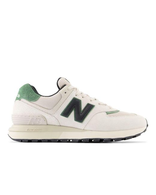 New Balance White 574V1 Trainers for men