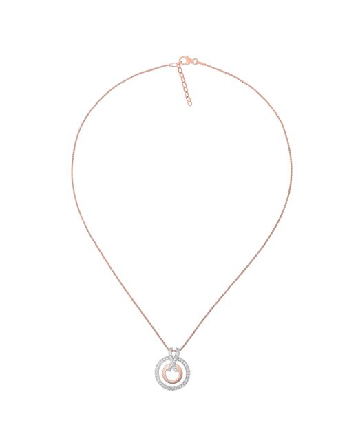 Orphelia Metallic 'Azalea' 925 Sterling Chain With Pendant