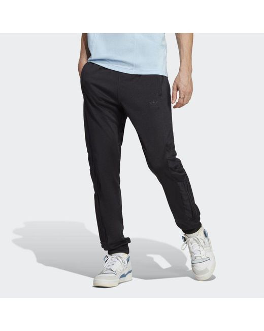 Adidas Originals Black Rekive Track Pants for men
