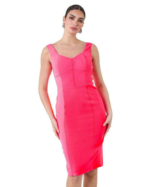 Ariella Pink A-Plain Corset Drs