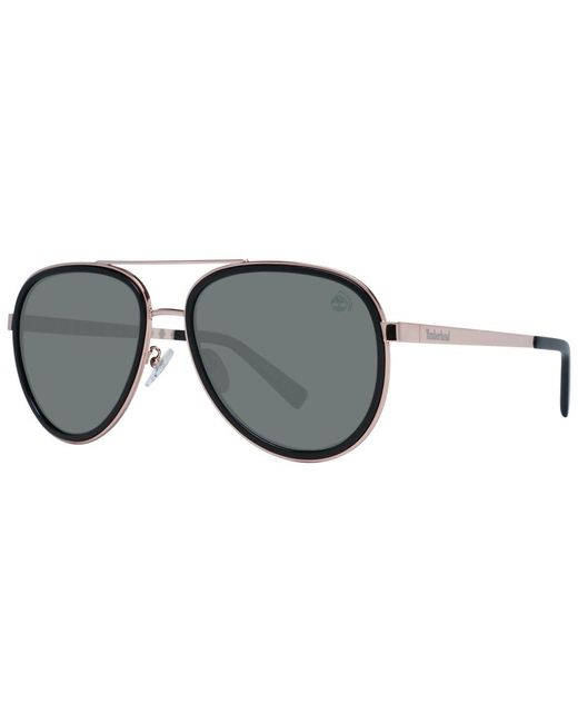 Timberland Black Aviator Rose Polarized Mirrored Tb9262-D Metal (Archived) for men