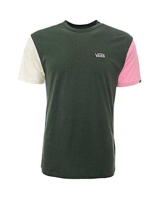 Vans Green Opposite Short Sleeve T-Shirt for men