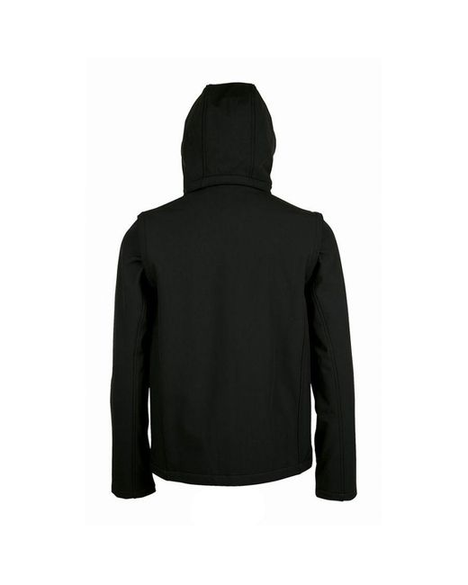 Sol's Black Transformer Pro Softshell Jacket for men