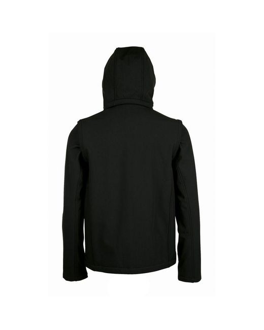 Sol's Black Transformer Pro Softshell Jacket for men