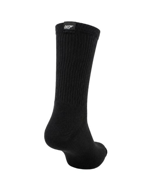 Castore Black 1-Pack Logo Socks for men