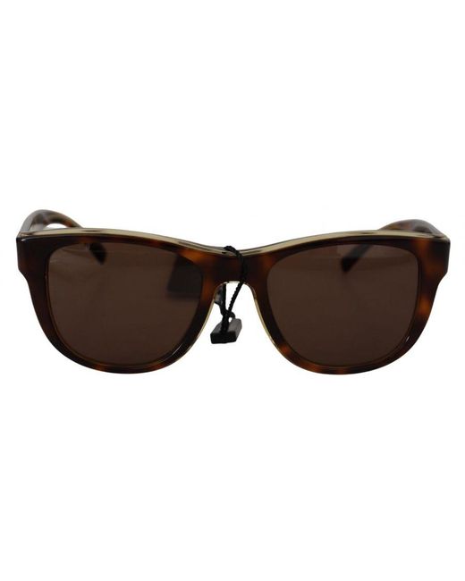 Dolce & Gabbana Brown Gorgeous Mirror Lens Sunglasses