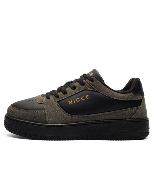 Nicce London Black Parati Trainers for men