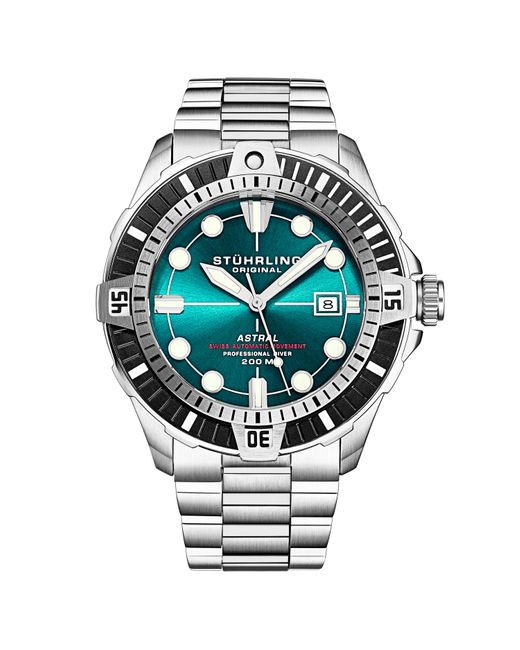 Stuhrling Gray Automatic Astral 1005 45Mm Watch for men