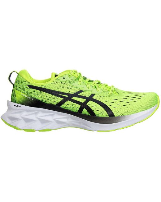 Asics Green Novablast 22 Running Trainers for men