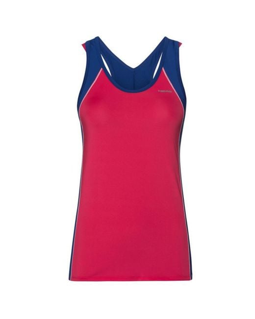 Head Pink Talia Tennis Tank Top Textile