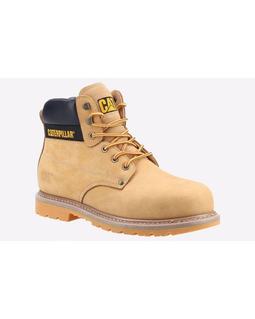 Caterpillar Safety Black Powerplant S3 Gyw Boot for men