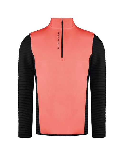 Under Armour Pink Storm Evolution Daytona Hybrid Golf Sweaters for men
