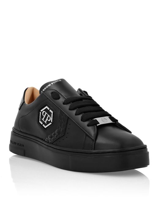 Philipp Plein Lage Sneakers Arrow in het Black