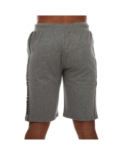 DKNY Gray Nailers Lounge Shorts for men