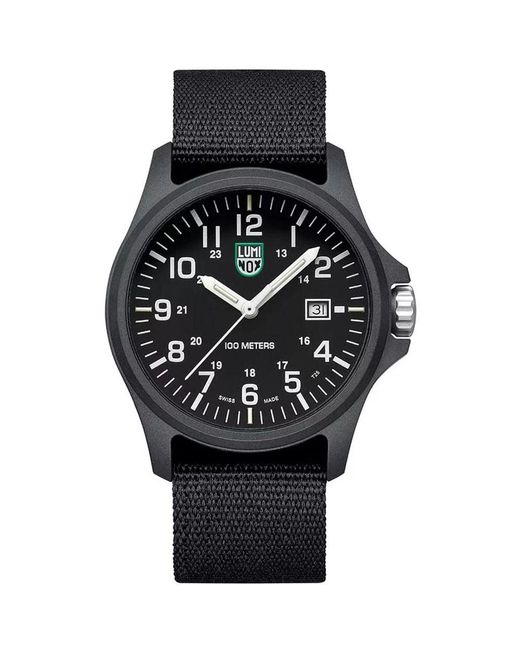 Luminox Black Nylon Sport Watch for men