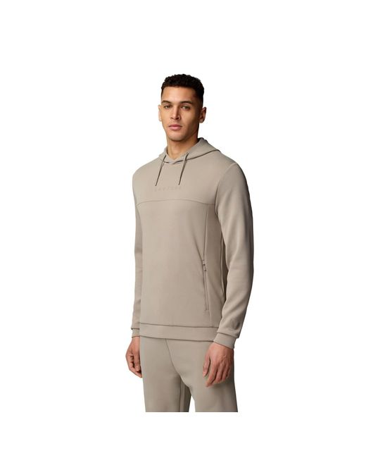 Castore Brown Scuba Hoody Hooded Sweatshirt for men