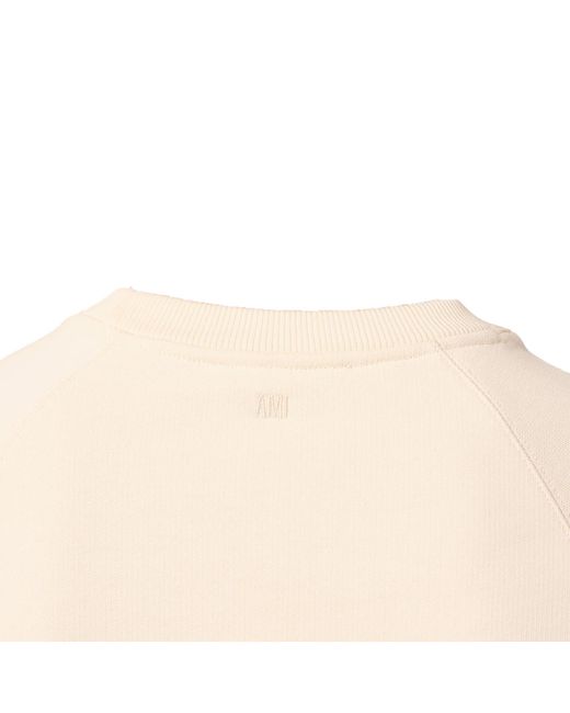 AMI Natural Patch Heart Sweatshirt for men