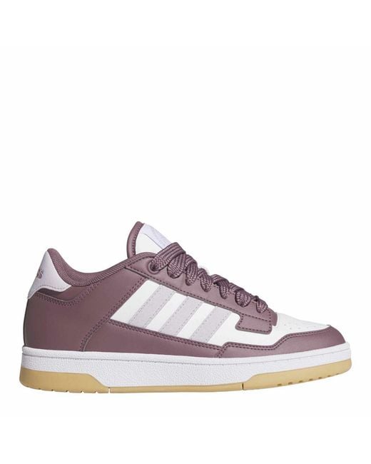 Adidas Purple Rapid Court Low Trainers