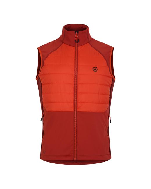 Dare 2b Aflopend Gilet (kaneel / Toscaans Rood) in het Red voor heren