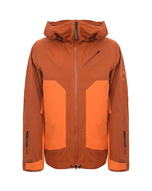 J.Lindeberg Orange J.Lindeberg Aerial Blocked Pro Jacket for men