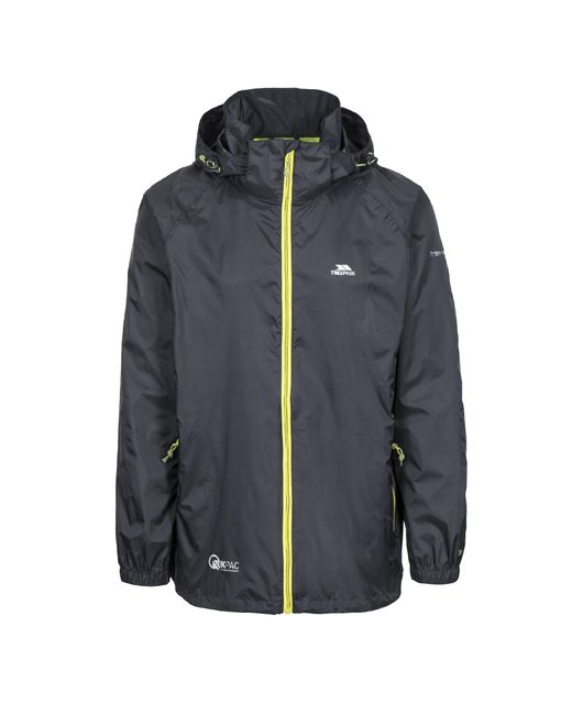 Trespass Blue Qikpac X Packaway Jacket for men