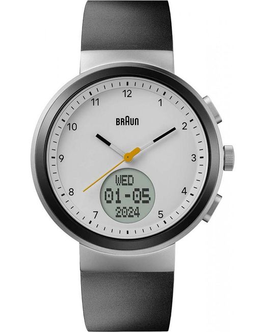 Braun Gray Bn0299Pwhbkg Watch for men