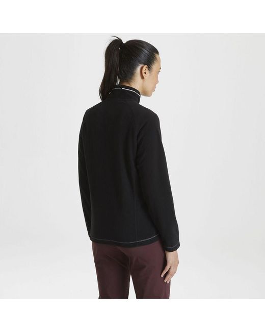 Craghoppers Black Ladies Miska Vi Half Zip Fleece
