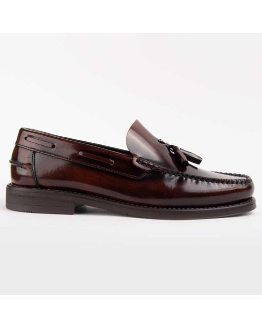 Purapiel Mokassin Castellar7 in Brown für Herren