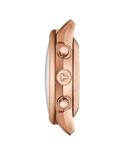 Tissot Metallic Chemin Des Tourelles Watch T1394623629800 Leather for men