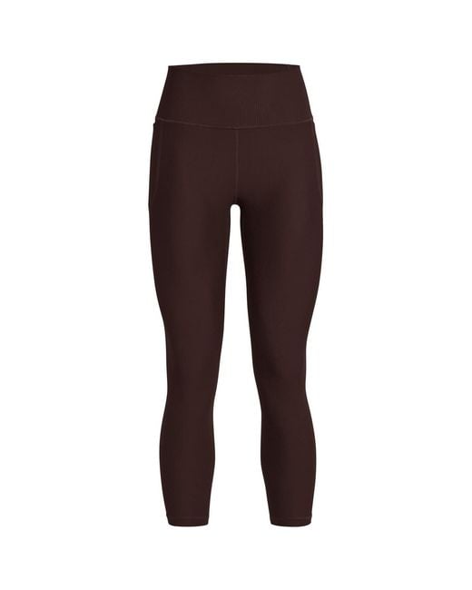 Under Armour Brown Meridian Ribbed Leggings