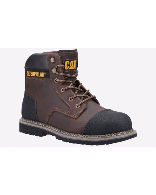 Caterpillar Safety Black Powerplant S3 Boot for men
