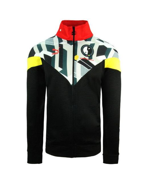 PUMA Black Quatre Cent Quinze Germany Track Jacket for men