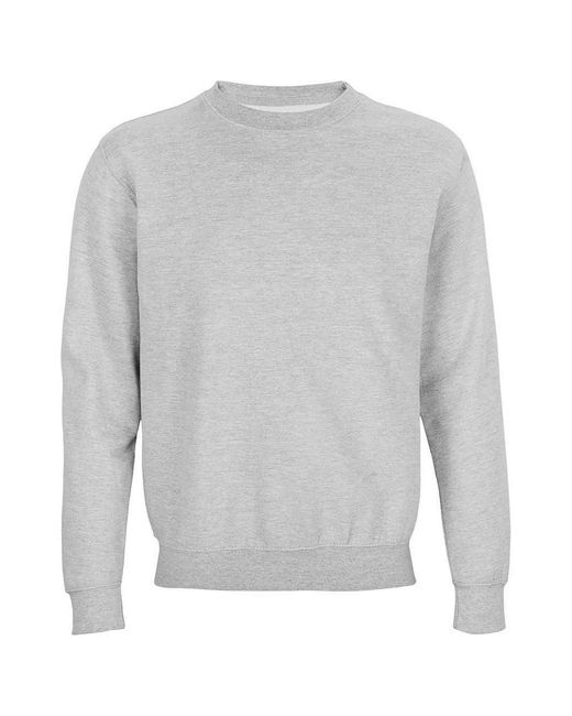 Sol's Gray Adult Columbia Sweatshirt Marl)